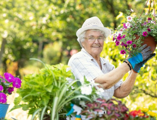 Vihreä terapia: puutarhaterapia vanhustenhoidossa